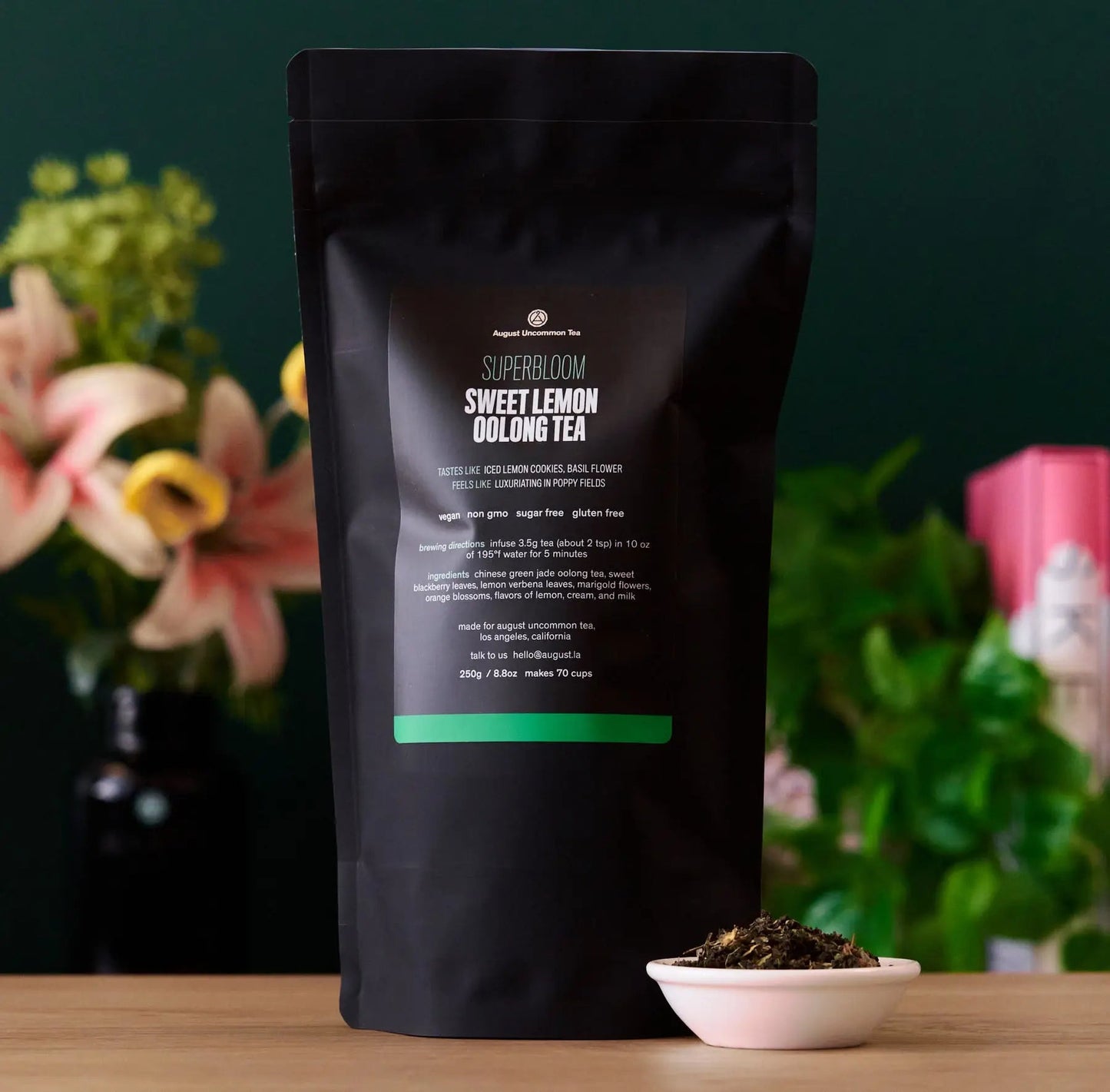 Superbloom - Sweet Lemon Oolong Green Tea (Edible Good)
