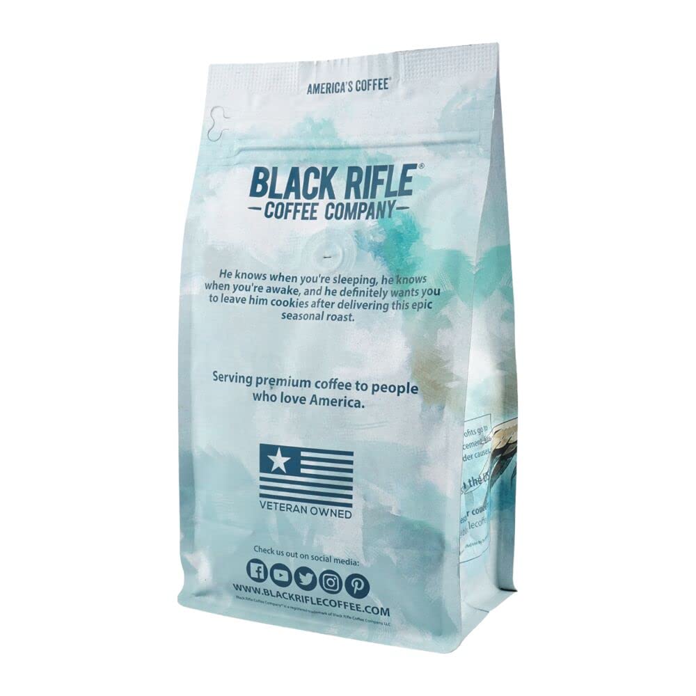 Black Rifle Coffee Company Dark Roast Ground Coffee Tactisquatch 7 OZ Bag