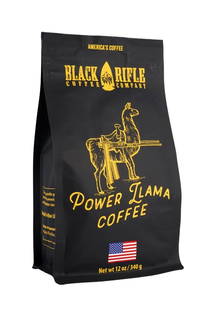 Black Rifle Coffee Company Dark Roast Ground Coffee Tactisquatch 7 OZ Bag