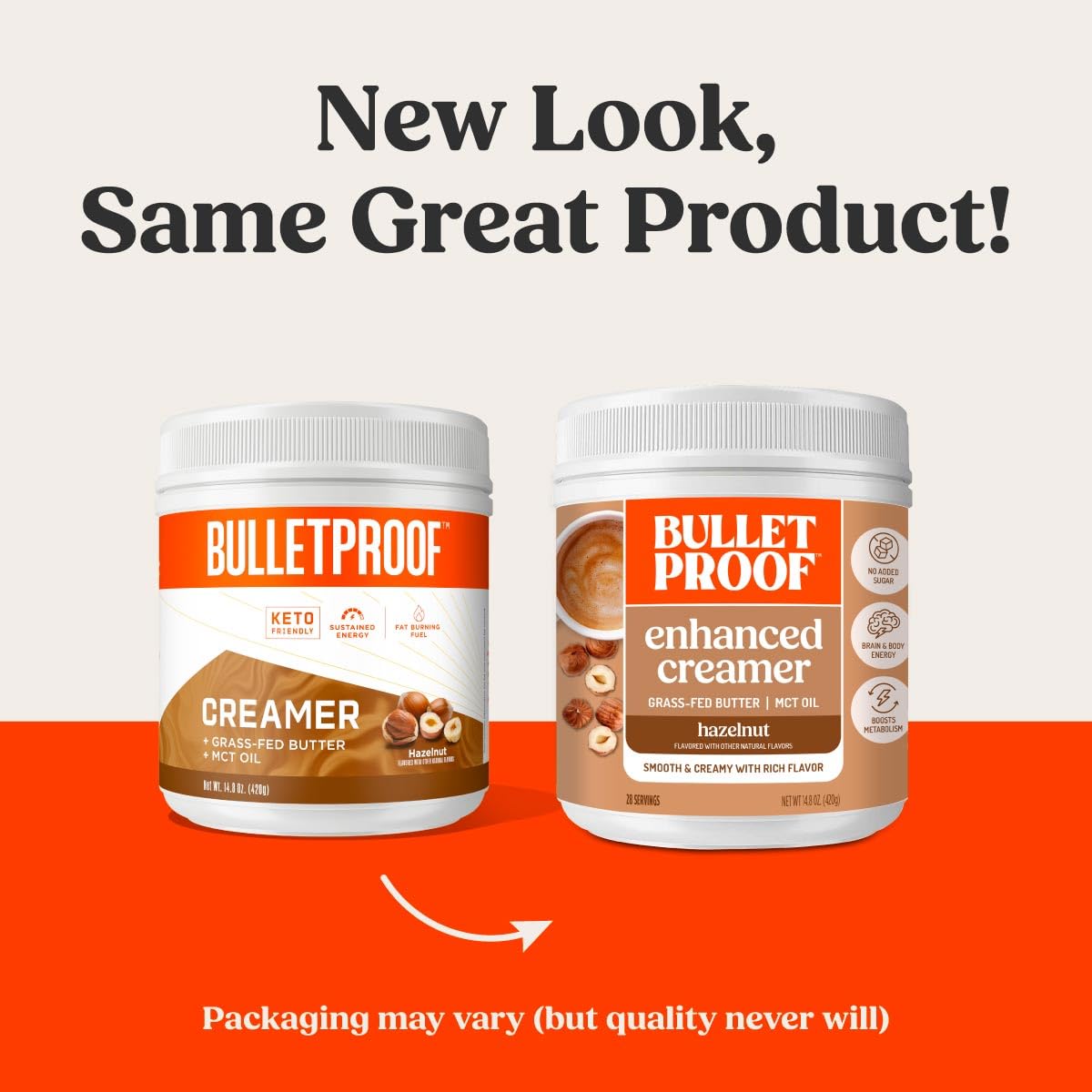 Bulletproof Original Keto Coffee Creamer w/MCT Oil, 14.8 oz