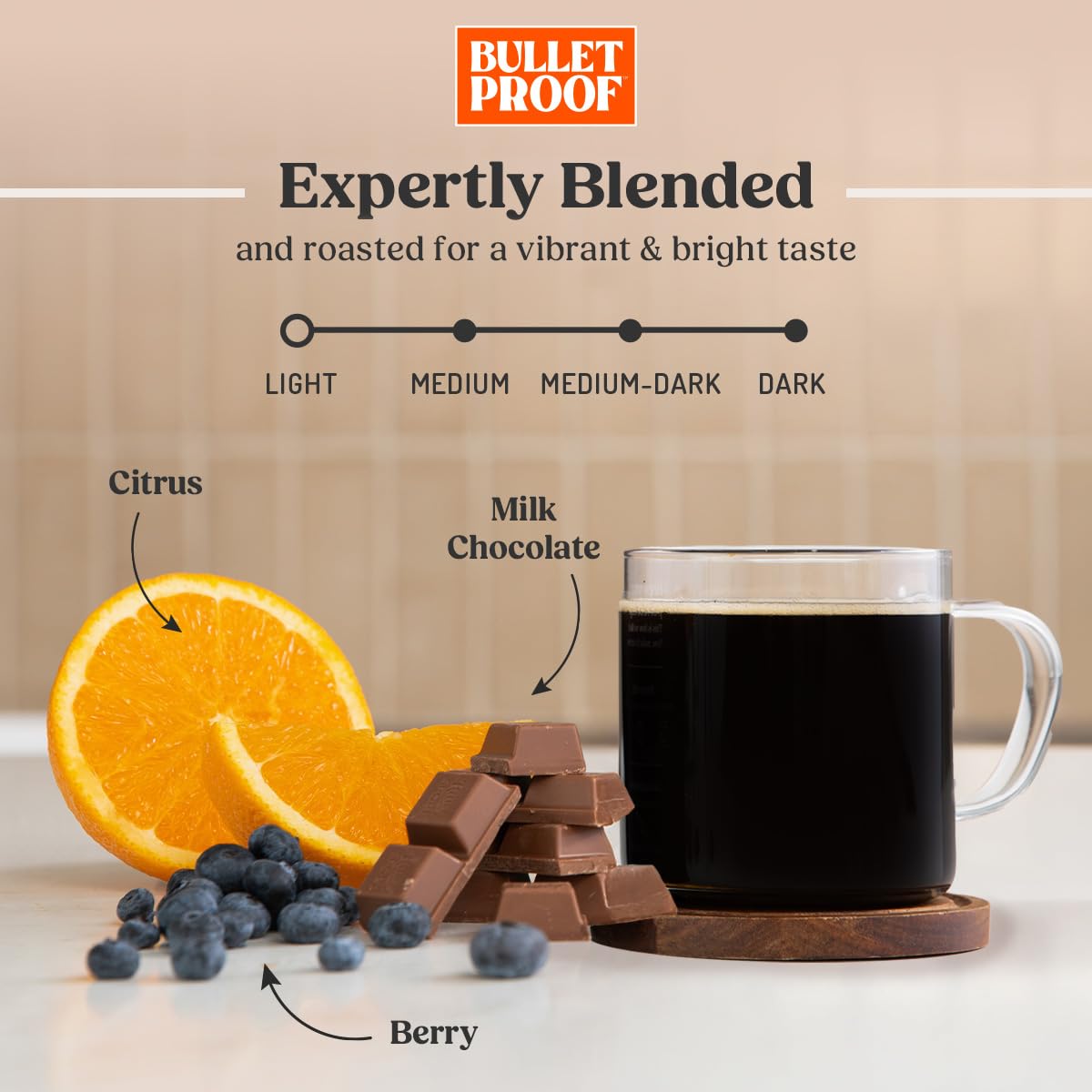 Bulletproof Original Medium Roast Ground Coffee, 12 oz