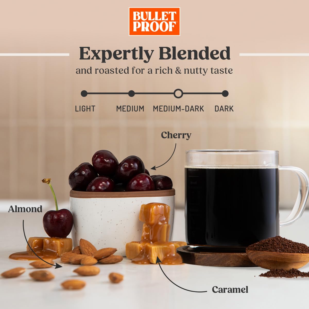 Bulletproof Original Medium-Roast Single-Serve Coffee Pods, 24 Count