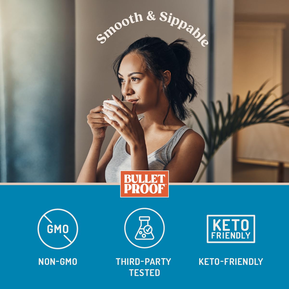 Bulletproof Original Keto Coffee Creamer w/MCT Oil, 14.8 oz