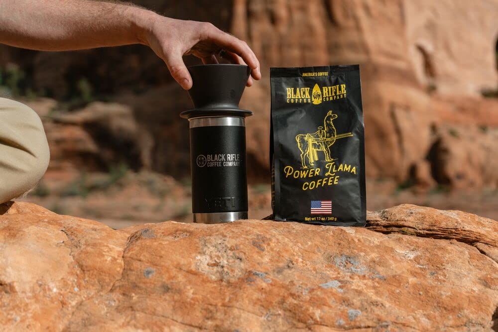 Black Rifle Coffee Company Dark Roast Ground Coffee Tactisquatch 7 OZ Bag
