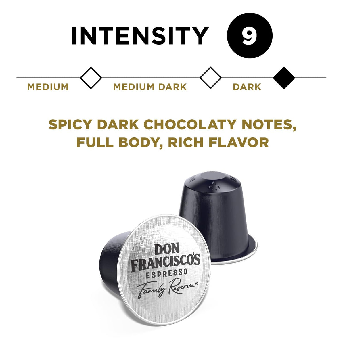 Don Francisco's Don Francisco's and Cafe La Llave Espresso Capsule Variety