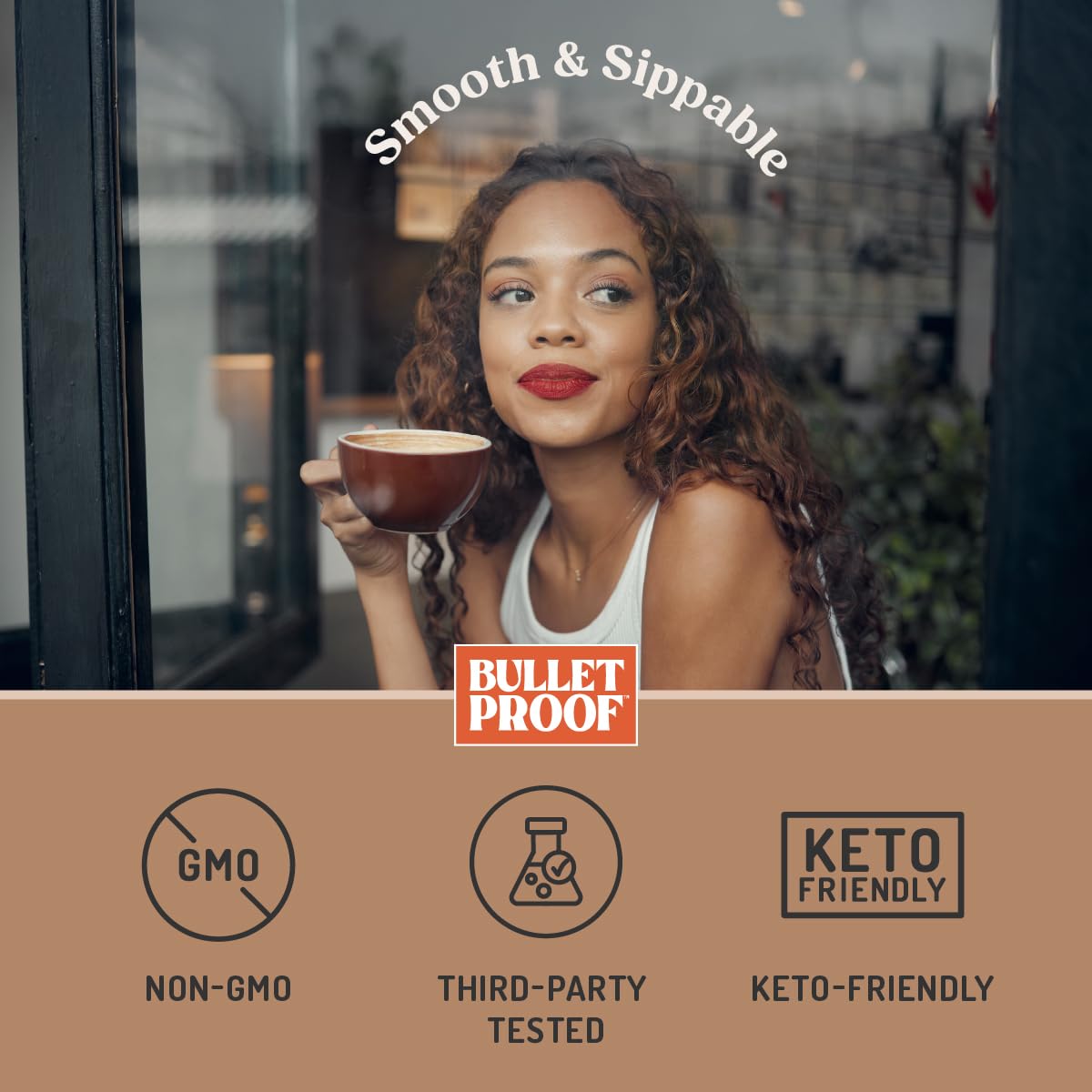 Bulletproof Original Keto Coffee Creamer w/MCT Oil, 14.8 oz