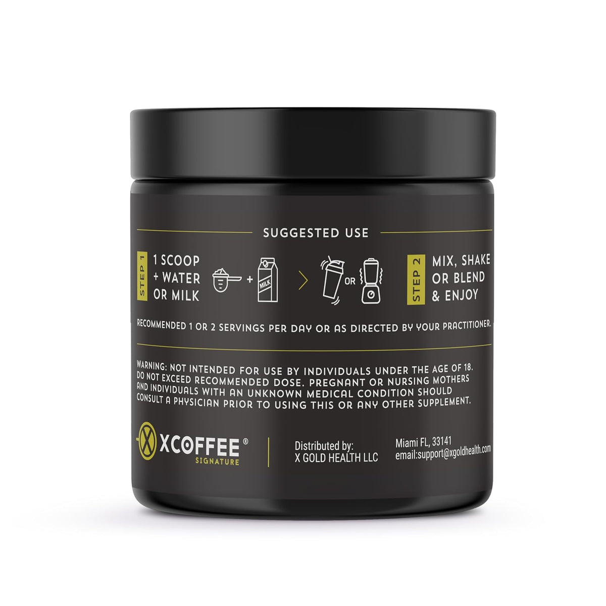 XCOFFEE Pure Arabica Maca Coffee with KSM-66®, Ashwagandha,Taurine.