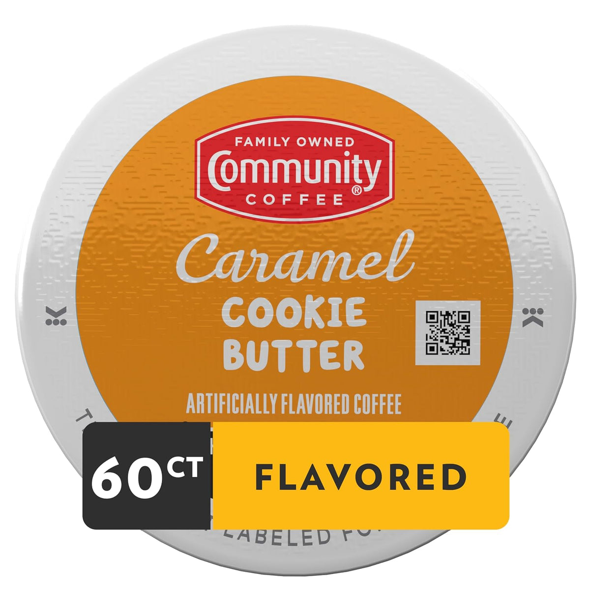 Community Coffee Caramel Cookie Butter Flavored Kcup Pods, Medium Roast, 10 Count (Pack of 1)