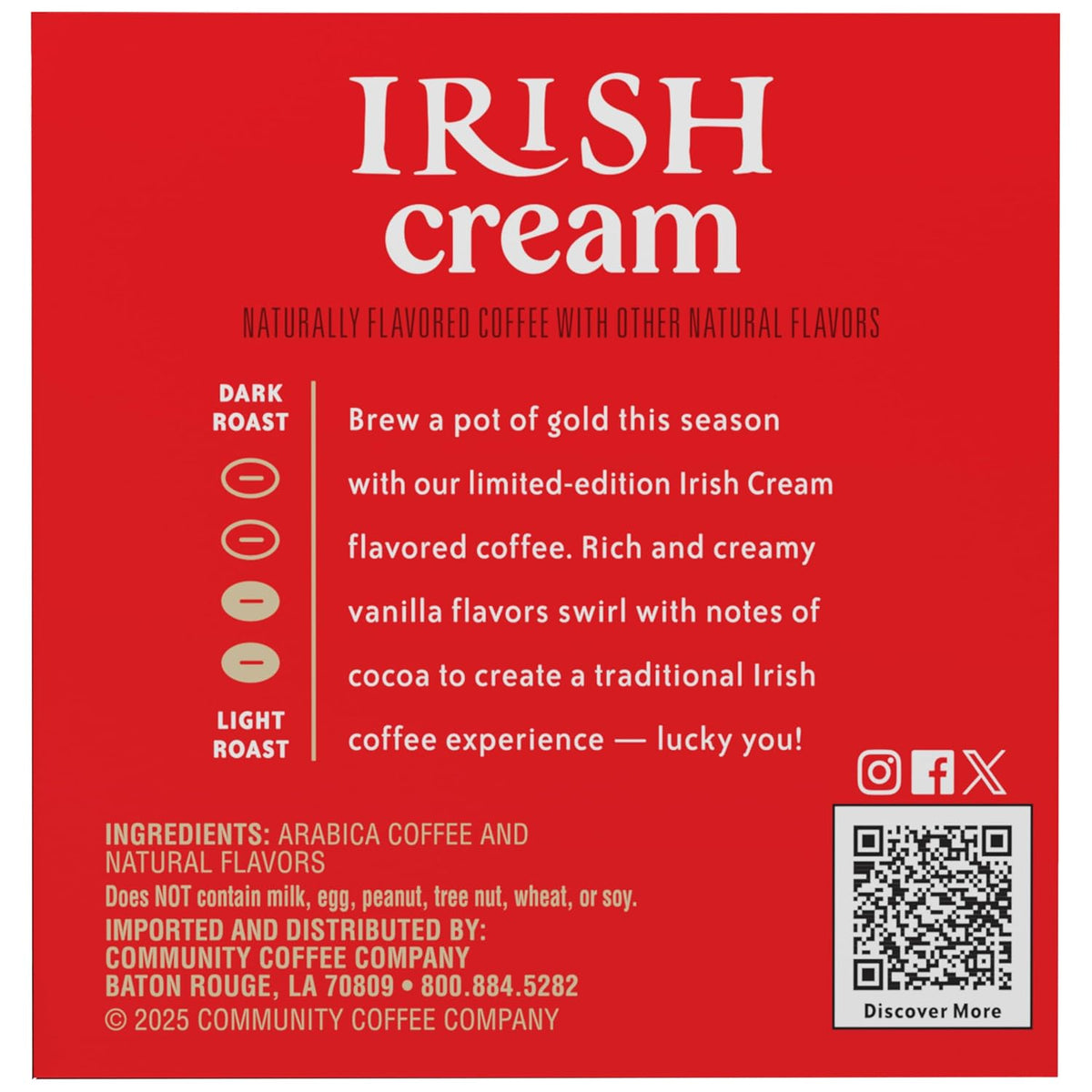 Community Coffee Caramel Cookie Butter Flavored Kcup Pods, Medium Roast, 10 Count (Pack of 1)