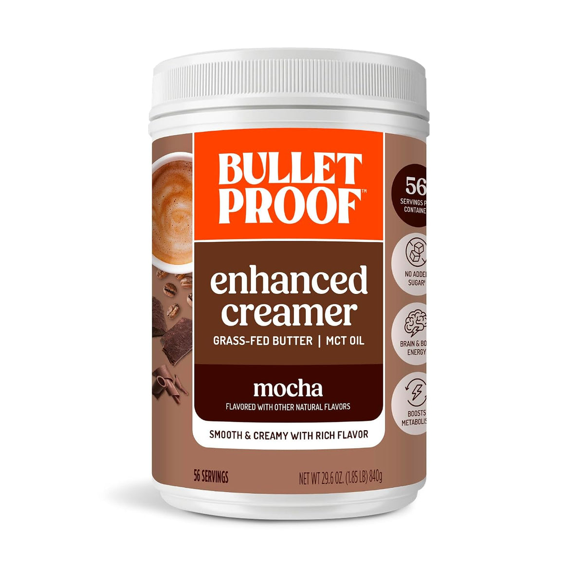 Bulletproof Original Keto Coffee Creamer w/MCT Oil, 14.8 oz
