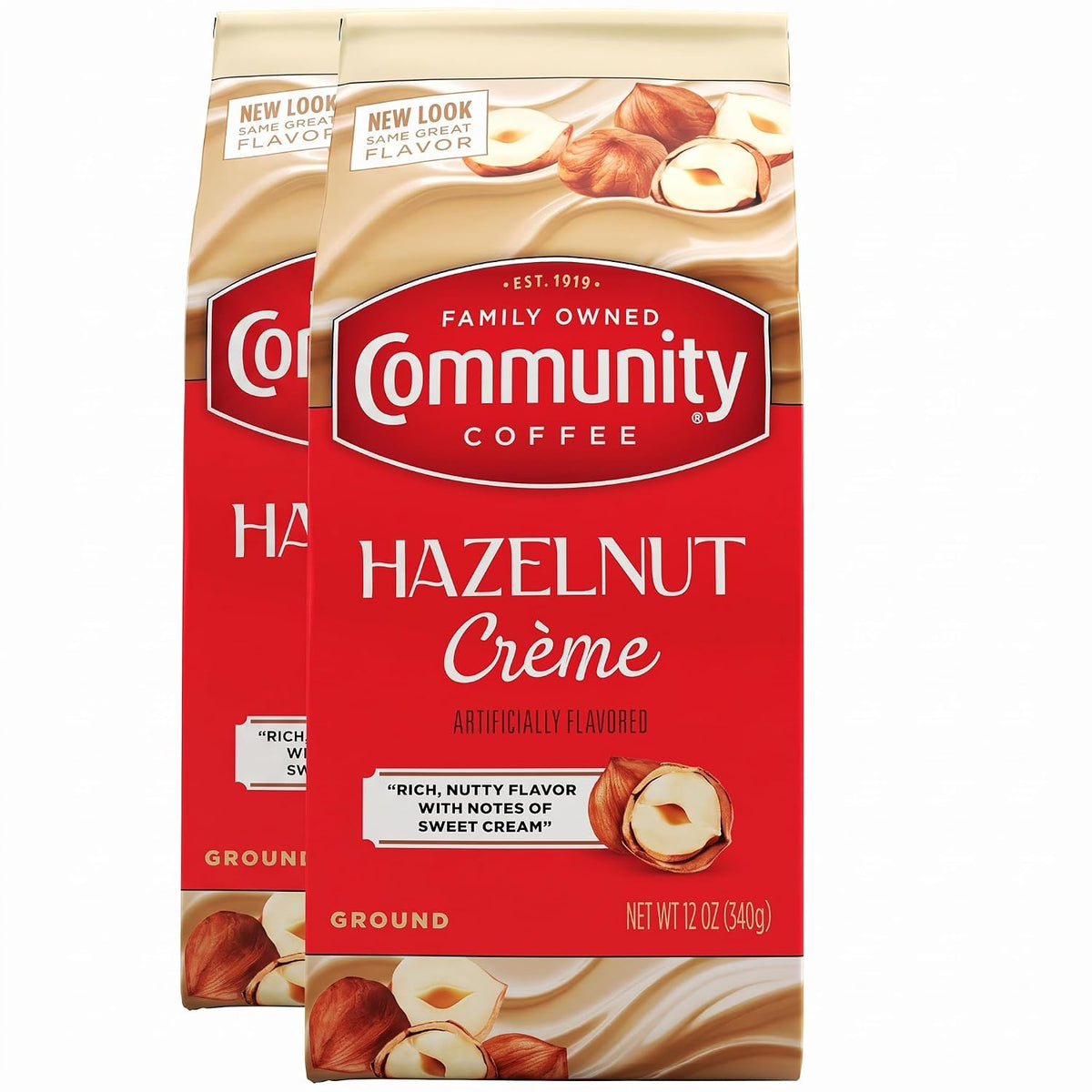 Community Coffee Cinnamon Roll Flavored Ground Coffee, Naturally Flavored, 11 Ounce (Pack of 1)
