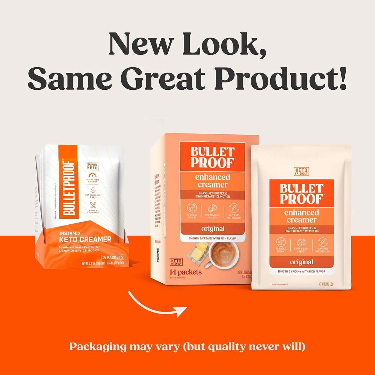 Bulletproof Original Keto Coffee Creamer w/MCT Oil, 14.8 oz