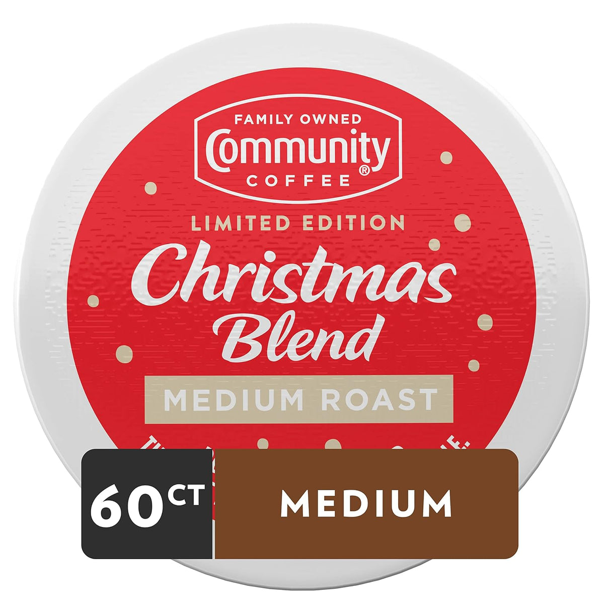 Community Coffee Caramel Cookie Butter Flavored Kcup Pods, Medium Roast, 10 Count (Pack of 1)