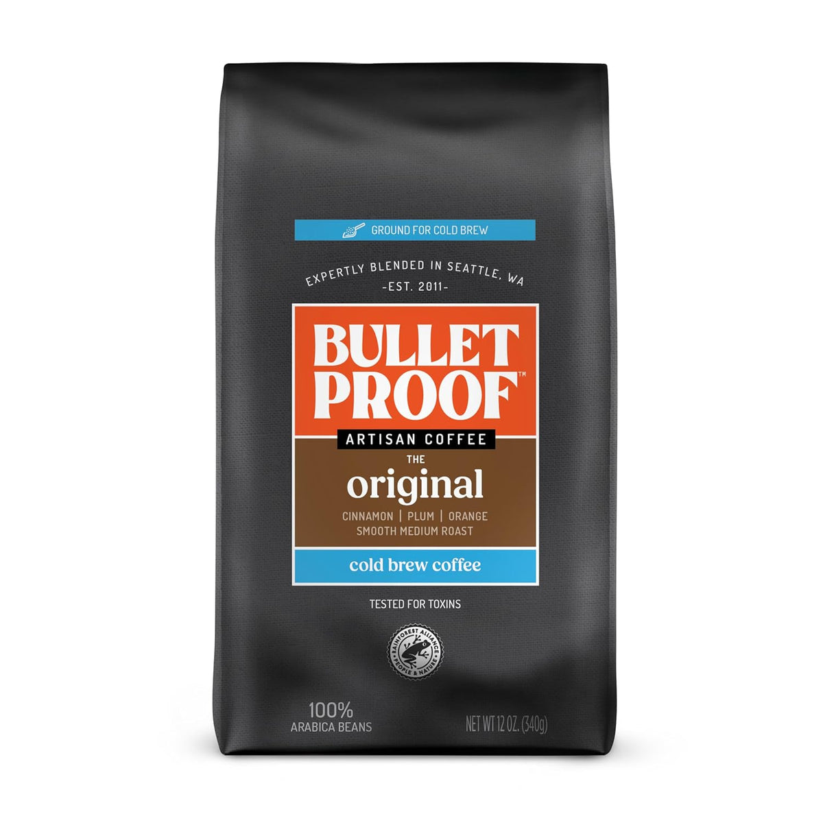 Bulletproof Original Medium Roast Ground Coffee, 12 oz