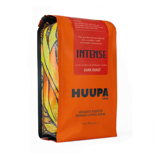 WOOD ROASTED COFFEE: HUUPA INTENSE/WHOLE BEAN / 8.8oz