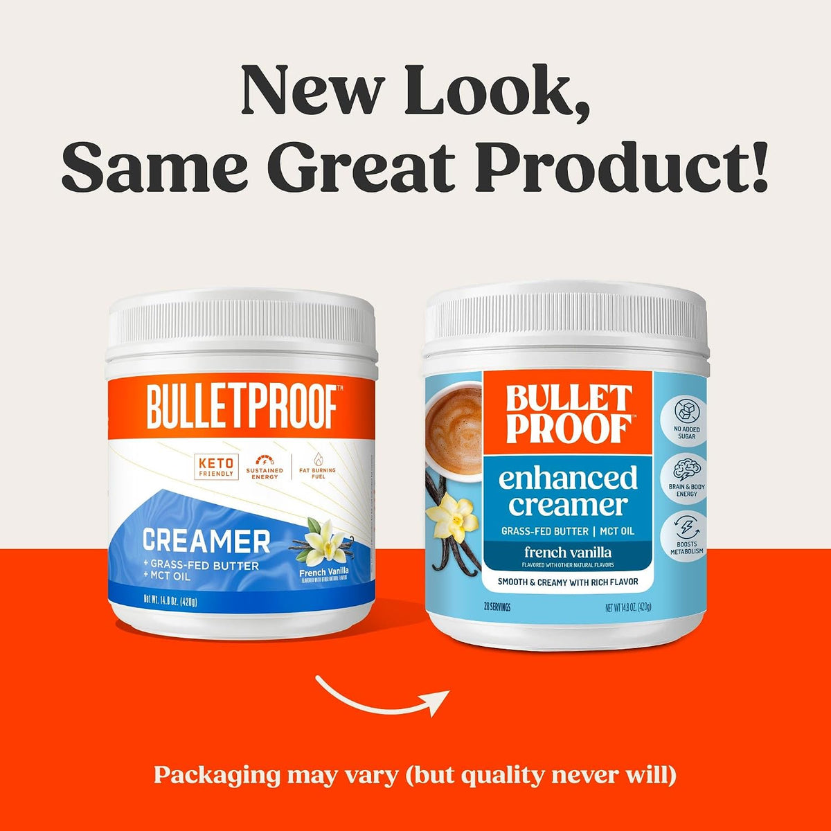 Bulletproof Original Keto Coffee Creamer w/MCT Oil, 14.8 oz