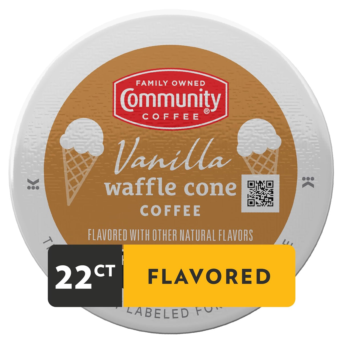 Community Coffee Caramel Cookie Butter Flavored Kcup Pods, Medium Roast, 10 Count (Pack of 1)