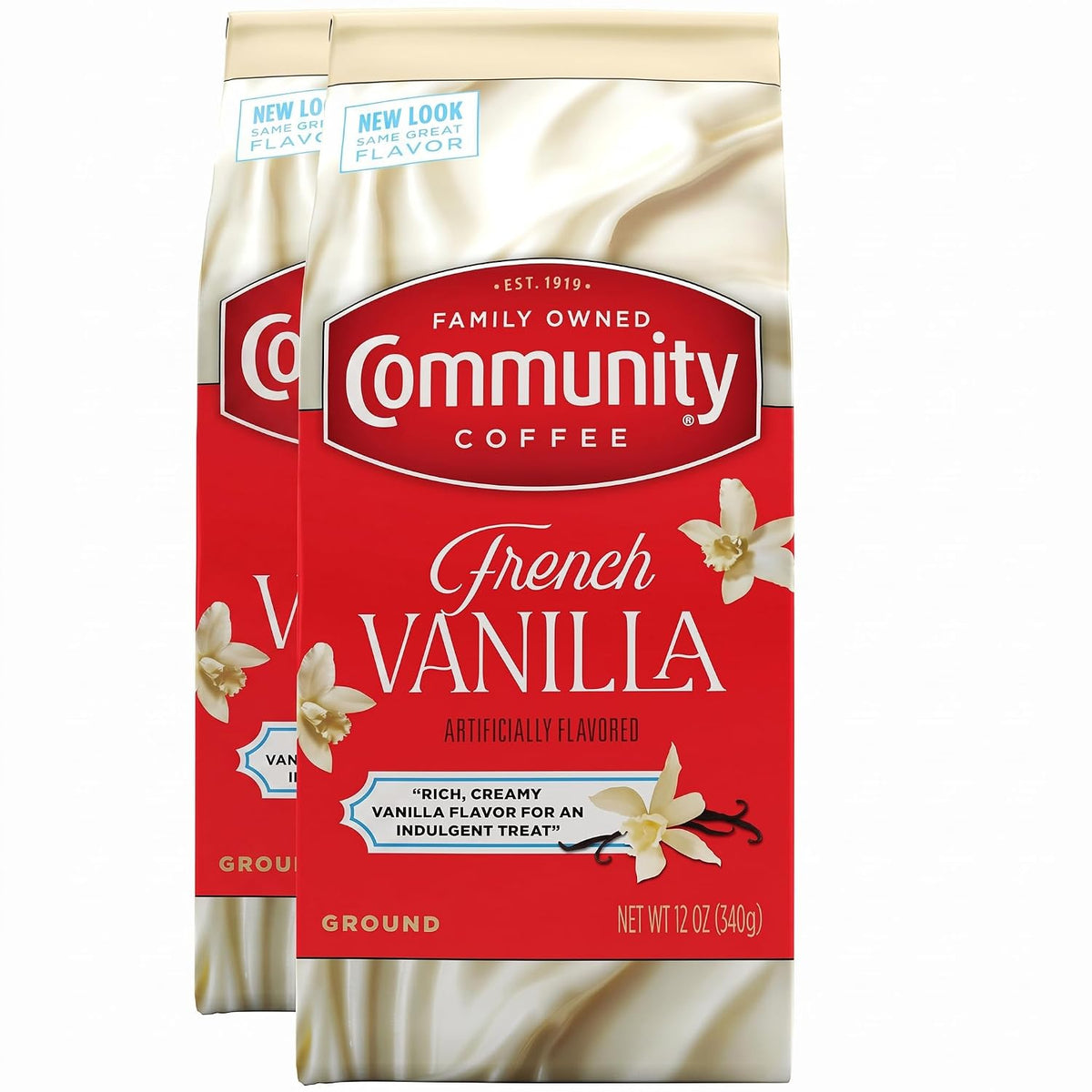 Community Coffee Cinnamon Roll Flavored Ground Coffee, Naturally Flavored, 11 Ounce (Pack of 1)