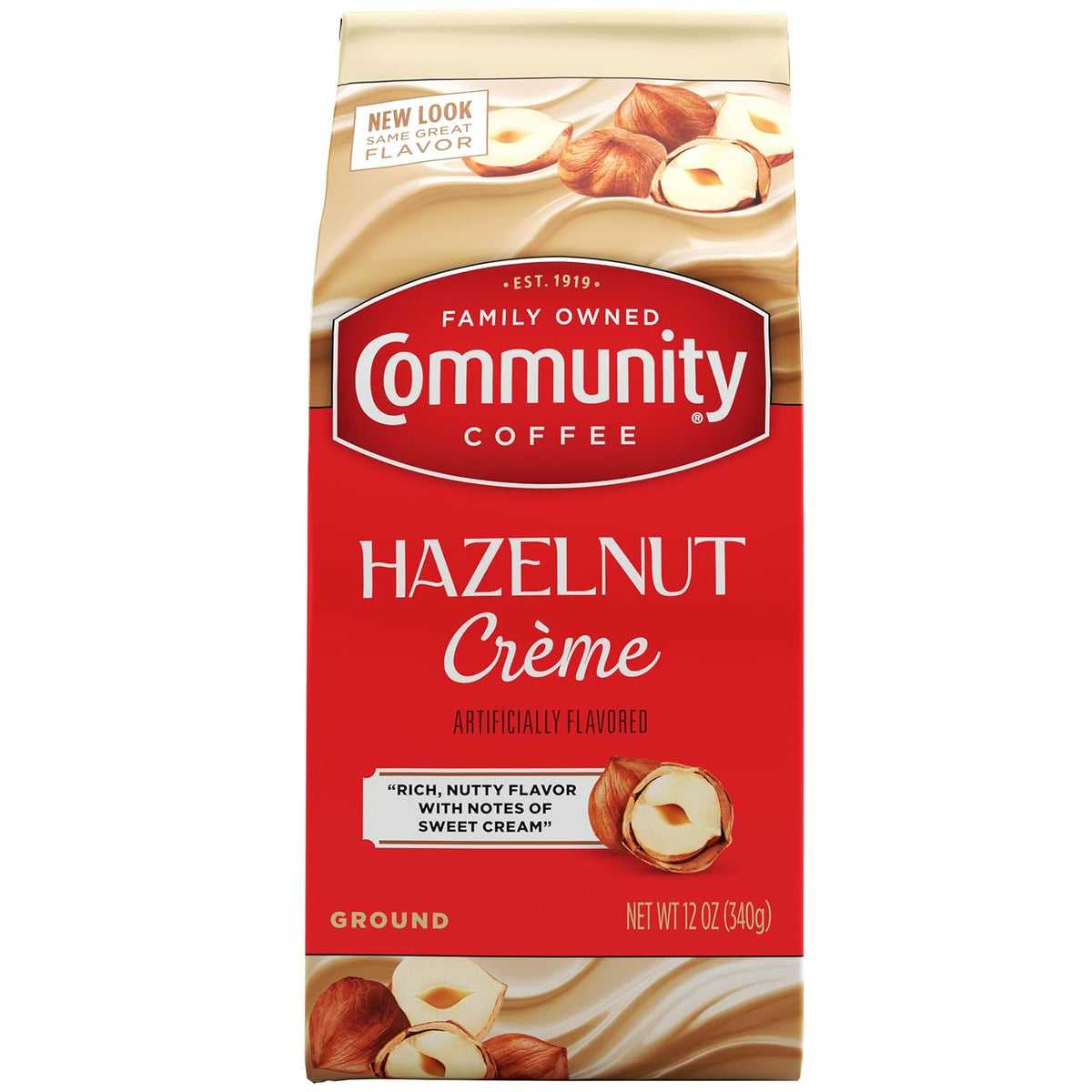 Community Coffee Cinnamon Roll Flavored Ground Coffee, Naturally Flavored, 11 Ounce (Pack of 1)