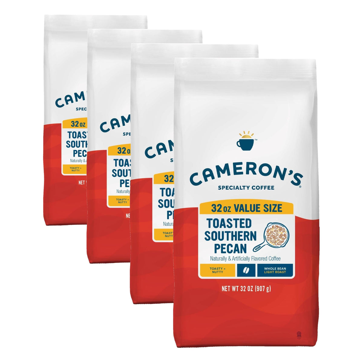 Cameron's Coffee Roasted Whole Bean Coffee, Intense French, 28 Ounce