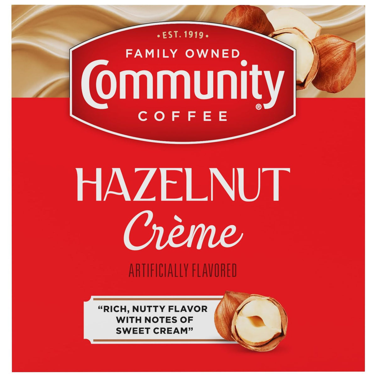 Community Coffee Caramel Cookie Butter Flavored Kcup Pods, Medium Roast, 10 Count (Pack of 1)