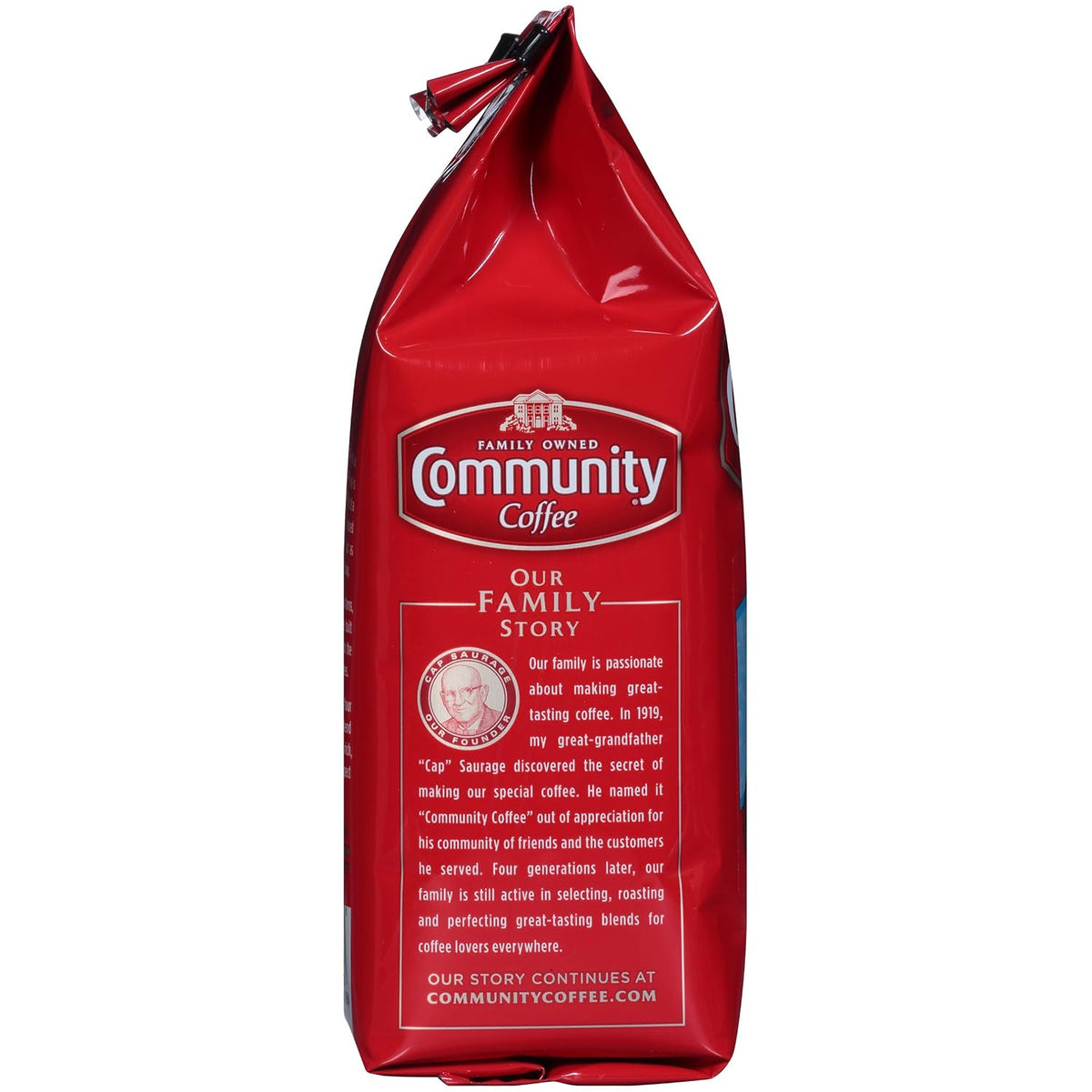 Community Coffee Cinnamon Roll Flavored Ground Coffee, Naturally Flavored, 11 Ounce (Pack of 1)