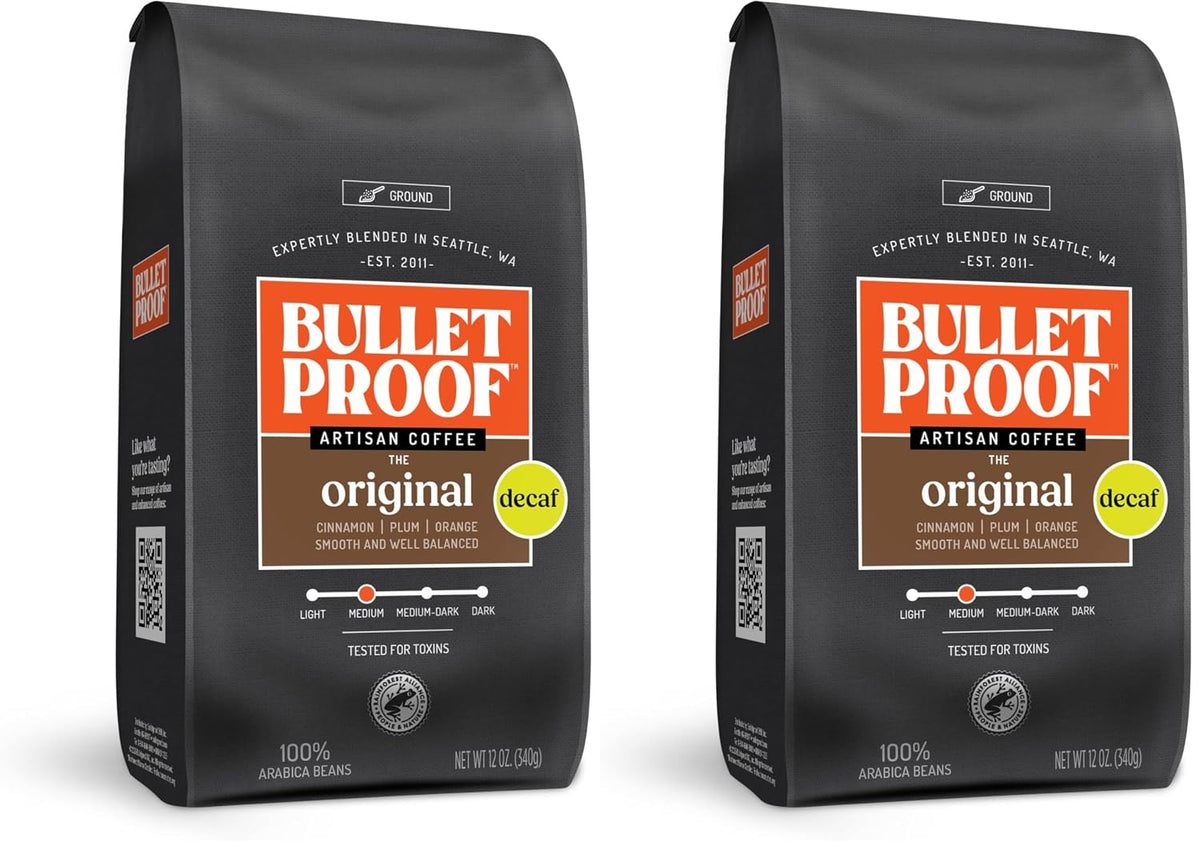 Bulletproof Original Medium Roast Ground Coffee, 12 oz