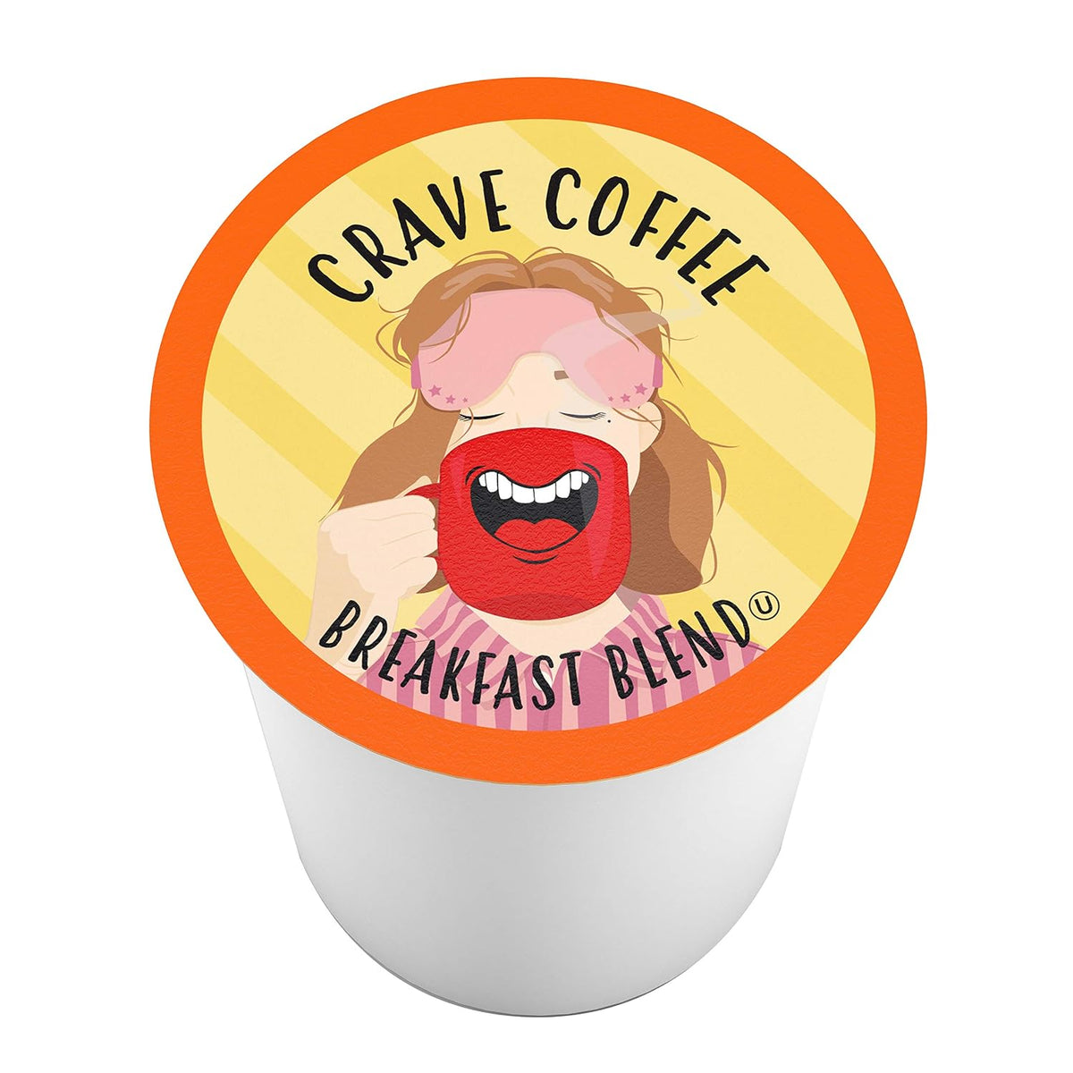 Crave Beverages Flavored Coffee Pods Sampler, Compatible with 2.0 K-Cup Brewers, Assorted Variety Pack, 40 Count (Pack of 1)