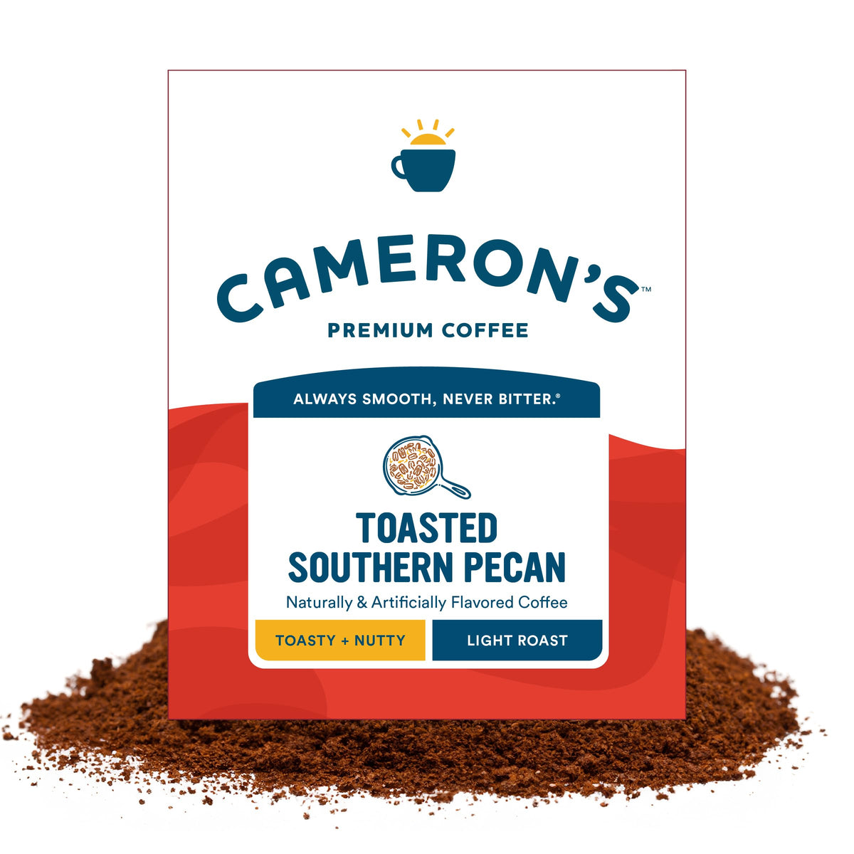 Cameron's Coffee Roasted Whole Bean Coffee, Intense French, 28 Ounce