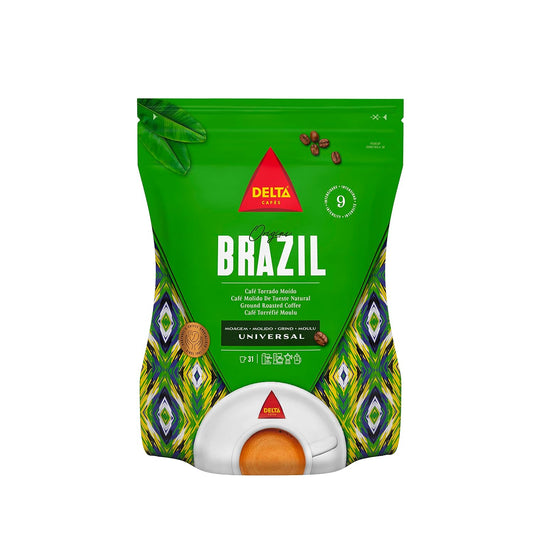Delta Cafés Brazil Ground Coffee 7.76oz Medium Roast Coffee