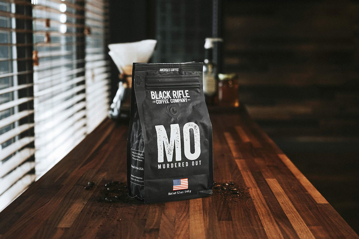 Black Rifle Coffee Company Dark Roast Ground Coffee Tactisquatch 7 OZ Bag