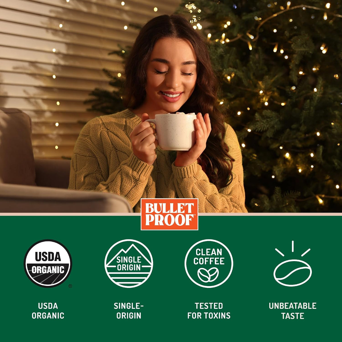 Bulletproof Original Medium Roast Ground Coffee, 12 oz
