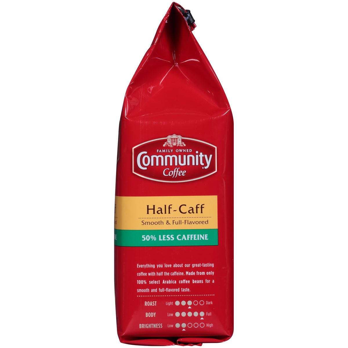 Community Coffee Café Special Decaf Ground Coffee, Medium Dark Roast, 32 Ounce Bag (Pack of 4)