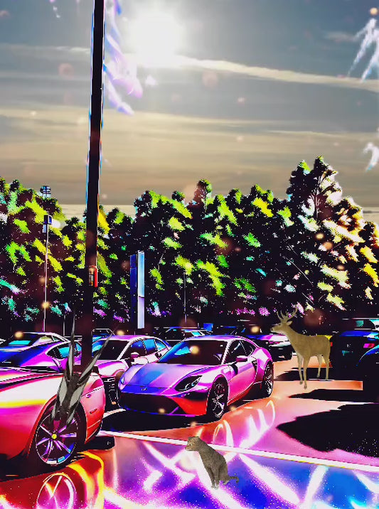 Glitter parking