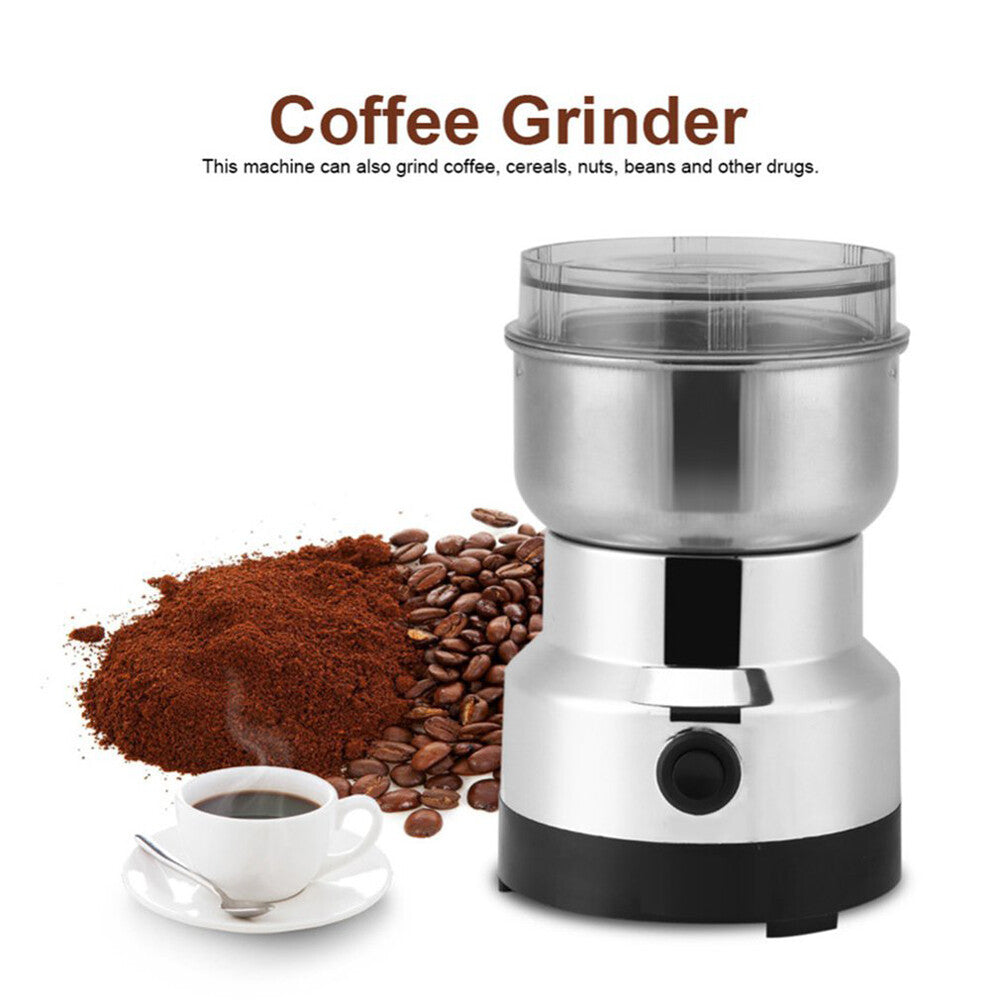 Electric Coffee Bean Grinder Nut Seed Herb Grind Spice Crusher Mill Blender US