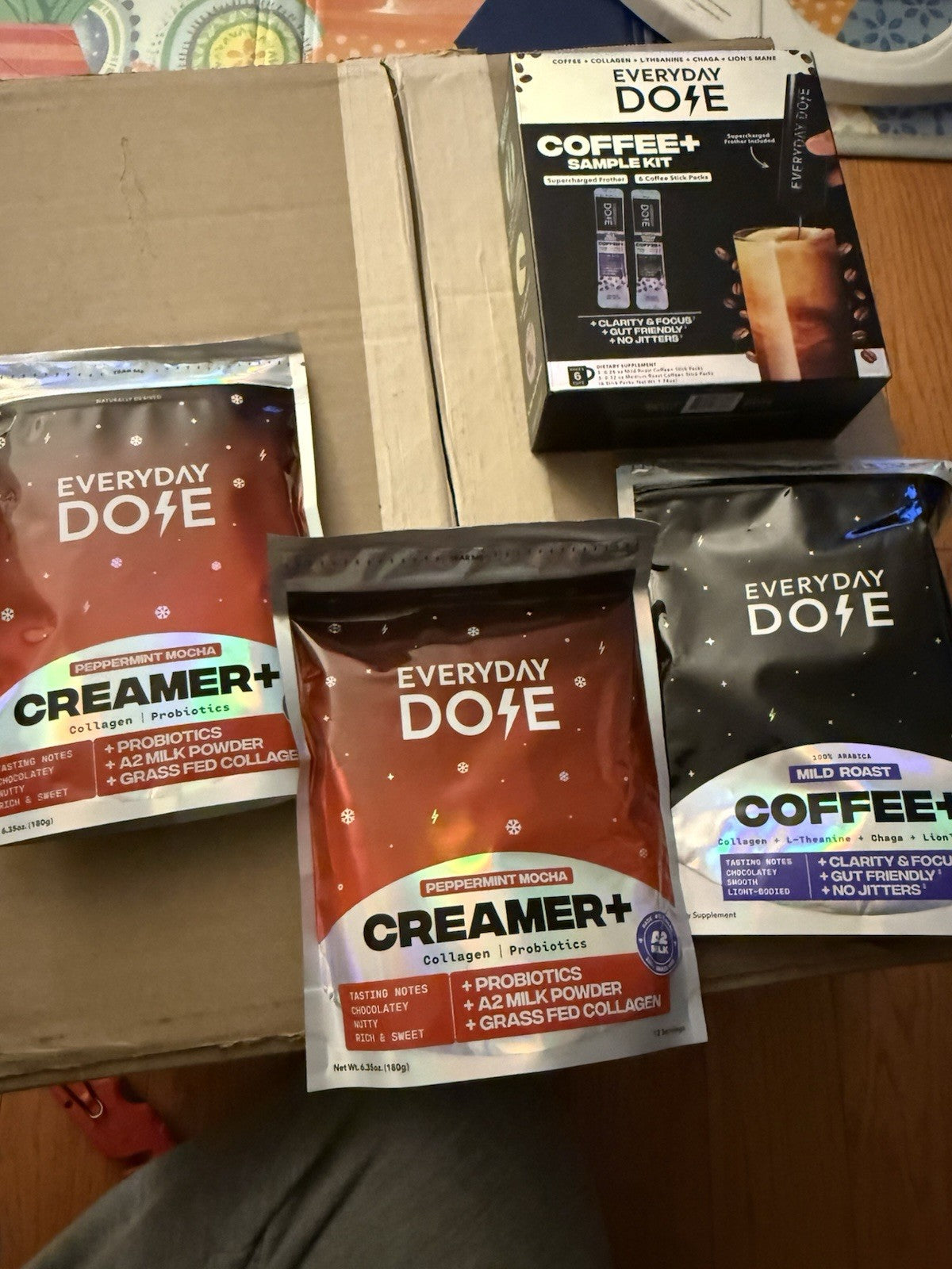 Everyday Dose Mushroom Coffee Sample Kit