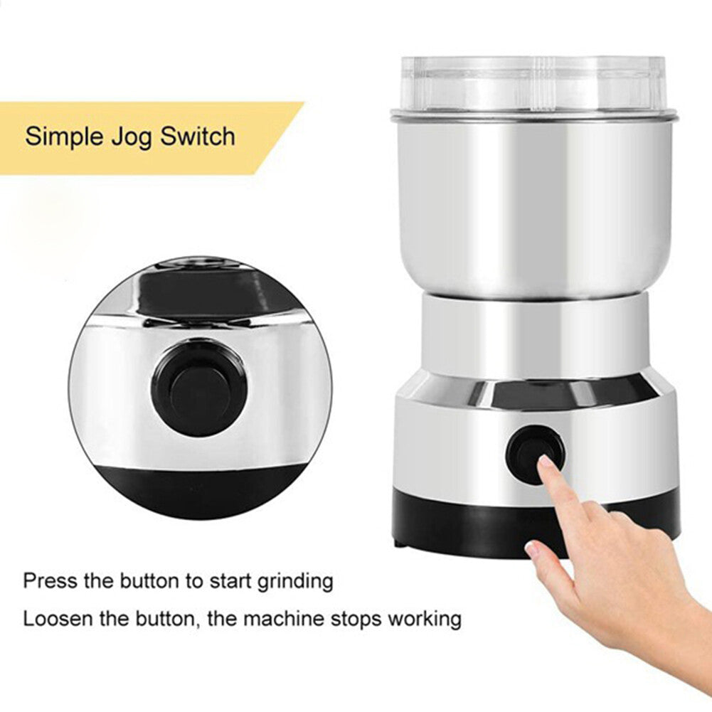 Electric Coffee Bean Grinder Nut Seed Herb Grind Spice Crusher Mill Blender US