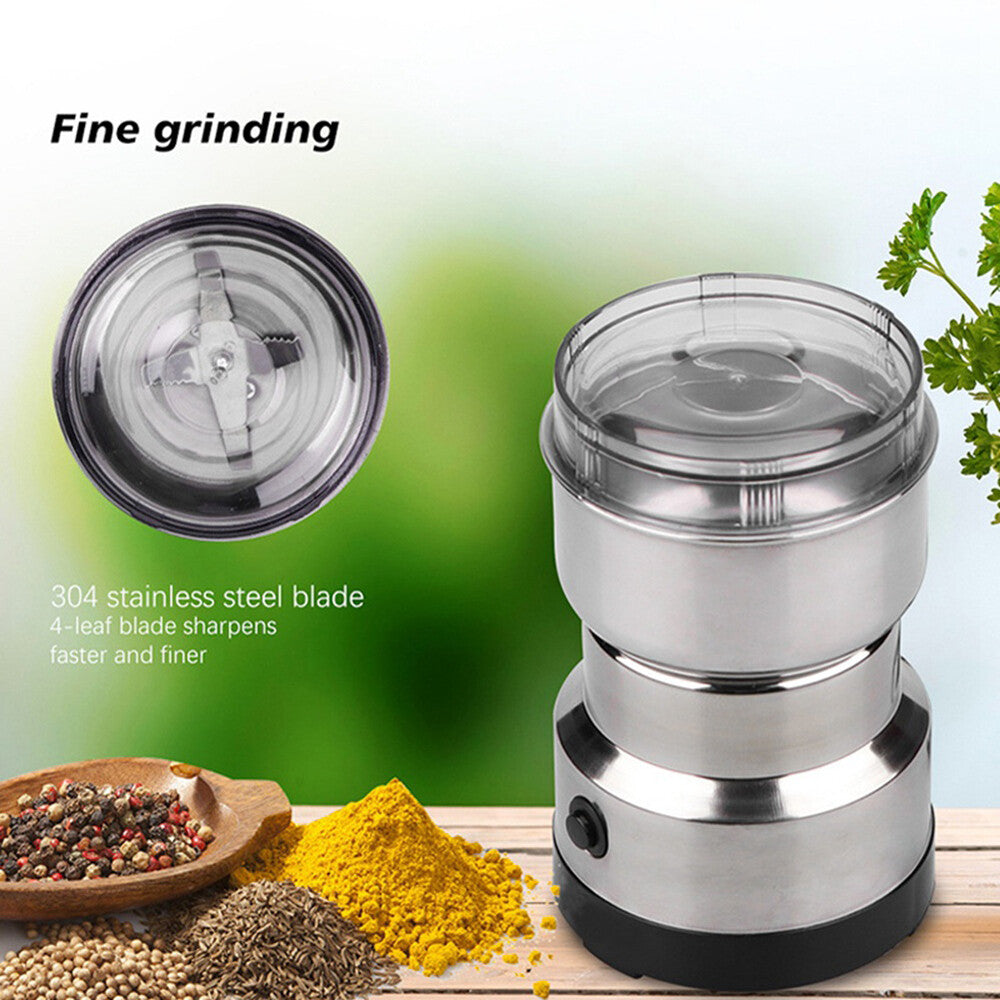 Electric Coffee Bean Grinder Nut Seed Herb Grind Spice Crusher Mill Blender US
